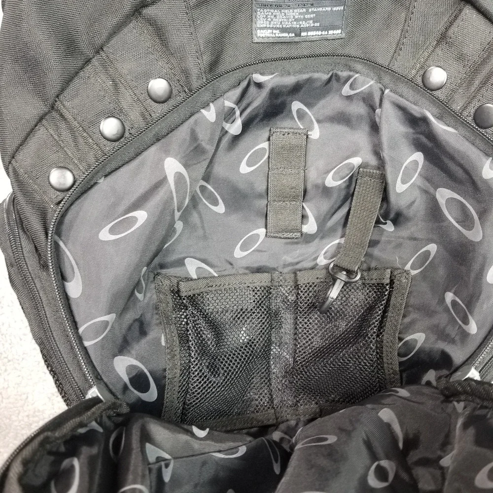 Y2K Oakley Backpack Black Tactical Field Gear Bag